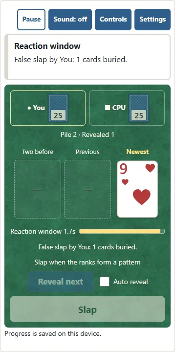 A buried penalty and pile count